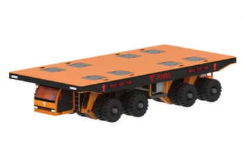 Heavy Duty Shipyard Transporter System